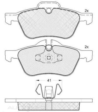 DISC BRAKE PADS 