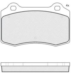 DISC BRAKE PADS 
