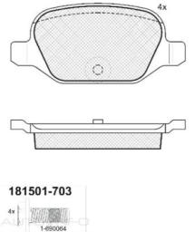 DISC BRAKE PADS 