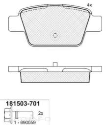 DISC BRAKE PADS 