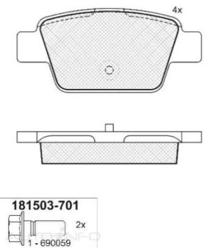 DISC BRAKE PADS 