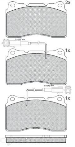 DISC BRAKE PADS 