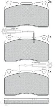 DISC BRAKE PADS 