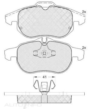 DISC BRAKE PADS 