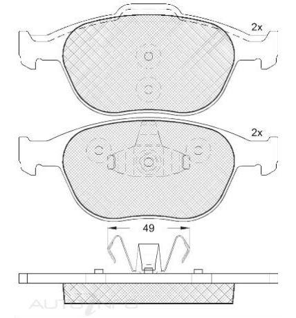 DISC BRAKE PADS 