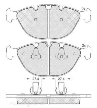DISC BRAKE PADS 