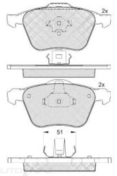 DISC BRAKE PADS 