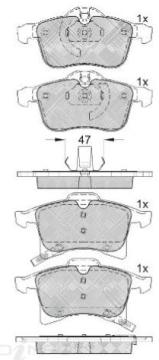 DISC BRAKE PADS 