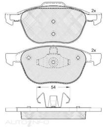 DISC BRAKE PADS FRONT FORD MAZDA VOLVO