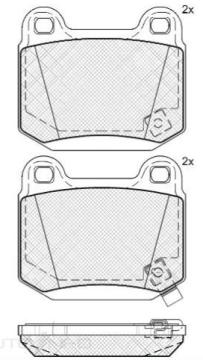 DISC BRAKE PADS 