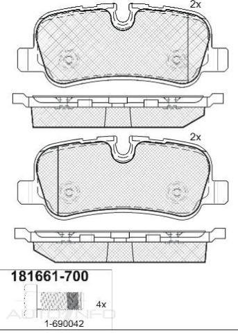 DISC BRAKE PADS 
