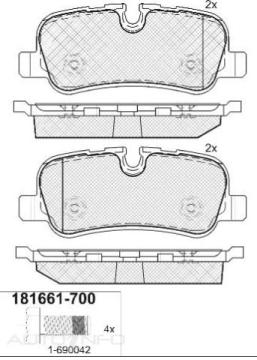 DISC BRAKE PADS 