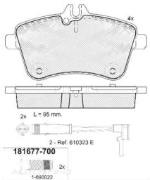 DISC BRAKE PADS 