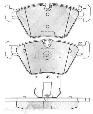 DISC BRAKE PADS 