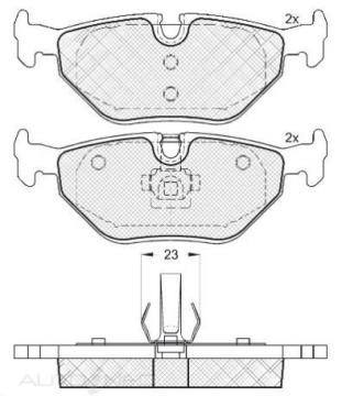 DISC BRAKE PADS 