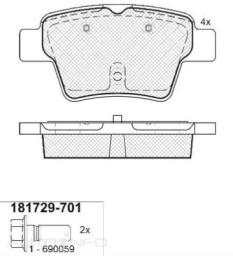 DISC BRAKE PADS 