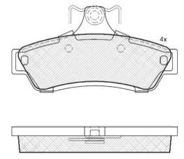 DISC BRAKE PADS 