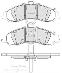 DISC BRAKE PADS 