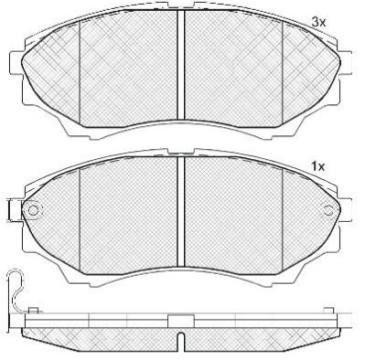 DISC BRAKE PADS 