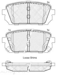 DISC BRAKE PADS 