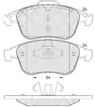 DISC BRAKE PADS 