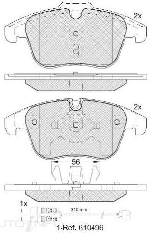 DISC BRAKE PADS 