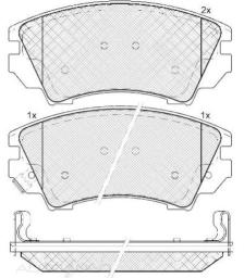 DISC BRAKE PADS 