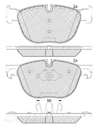 DISC BRAKE PADS 