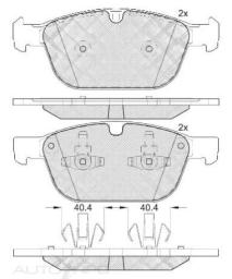 DISC BRAKE PADS 