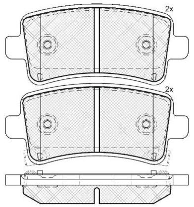 DISC BRAKE PADS 