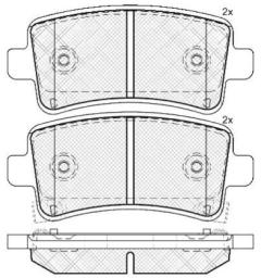 DISC BRAKE PADS 