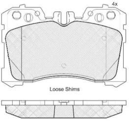 DISC BRAKE PADS 