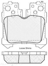 DISC BRAKE PADS 