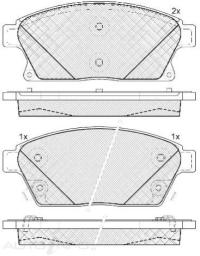 DISC BRAKE PADS 