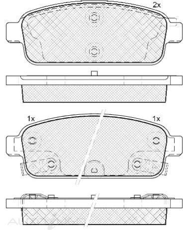 DISC BRAKE PADS 