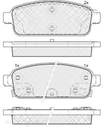 DISC BRAKE PADS 