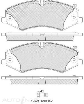 DISC BRAKE PADS 