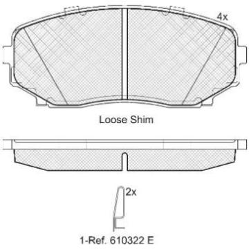 DISC BRAKE PADS 