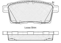 DISC BRAKE PADS 