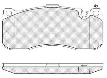 DISC BRAKE PADS 