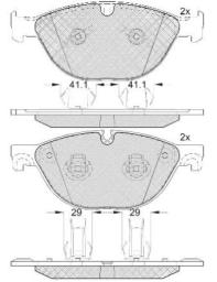 DISC BRAKE PADS 
