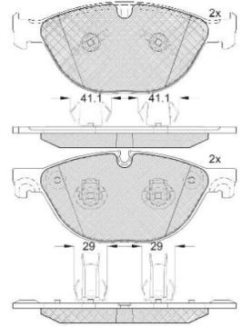 DISC BRAKE PADS 