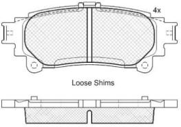 DISC BRAKE PADS 