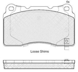 DISC BRAKE PADS 