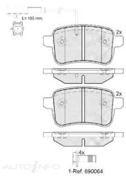 DISC BRAKE PADS 