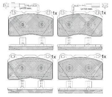 DISC BRAKE PADS 