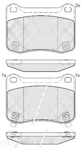 DISC BRAKE PADS 