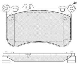 DISC BRAKE PADS 