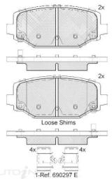 DISC BRAKE PADS 