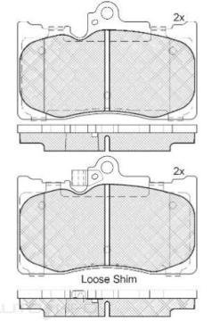 DISC BRAKE PADS 